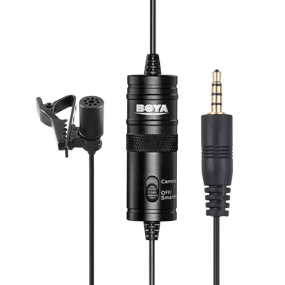Rent the BOYA BY-M1 clip-on lavalier microphone in Colombo, Sri Lanka from Rentitem.lk - thumbnail 3