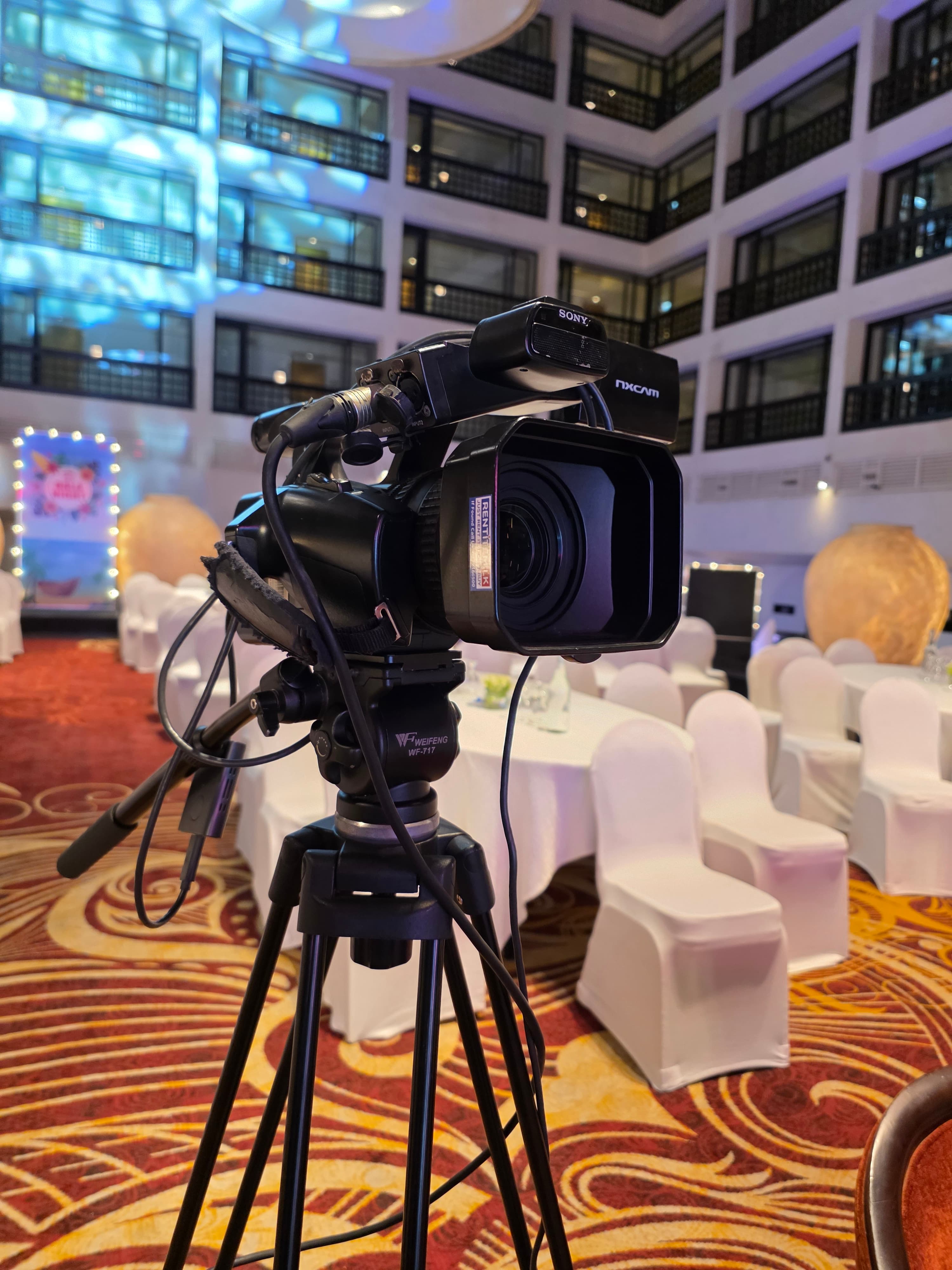 Sony HXR-NX100 Full HD Camcorder in action 4