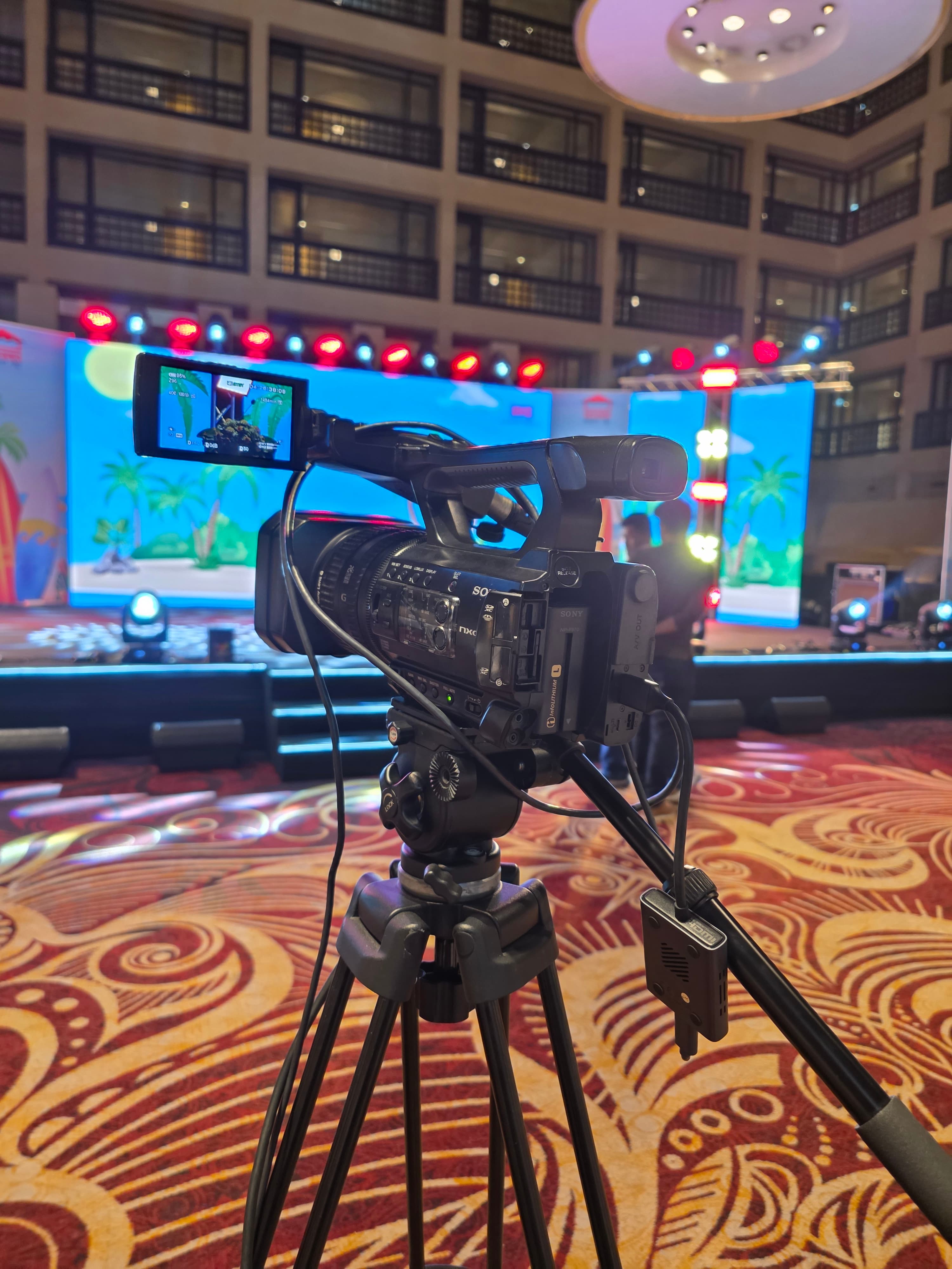 Sony HXR-NX100 Full HD Camcorder in action 6