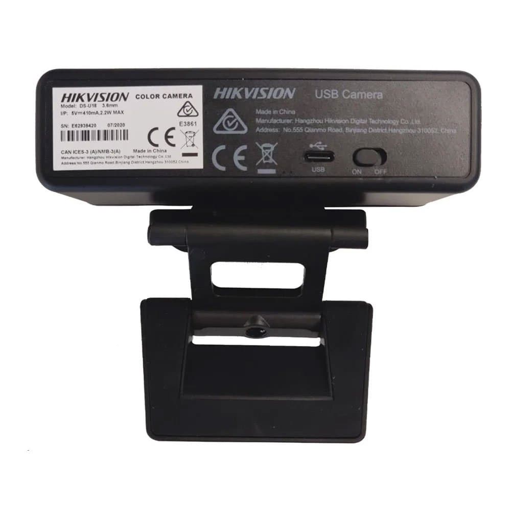 Rent the Hikvision DS-U18 4K USB web camera with built-in mic in Colombo from Rentitem.lk - thumbnail 3