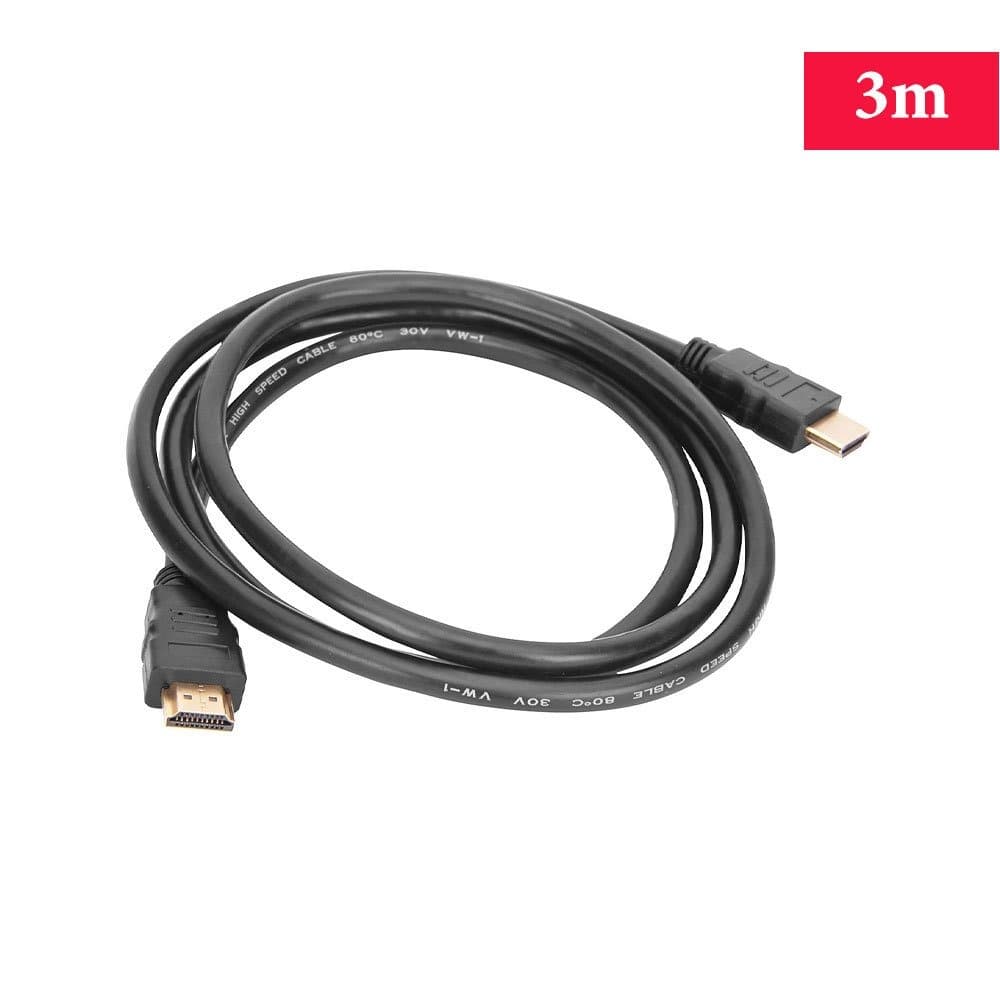Rent a 3 metre HDMI 1.4 cable in Colombo from Rentitem.lk