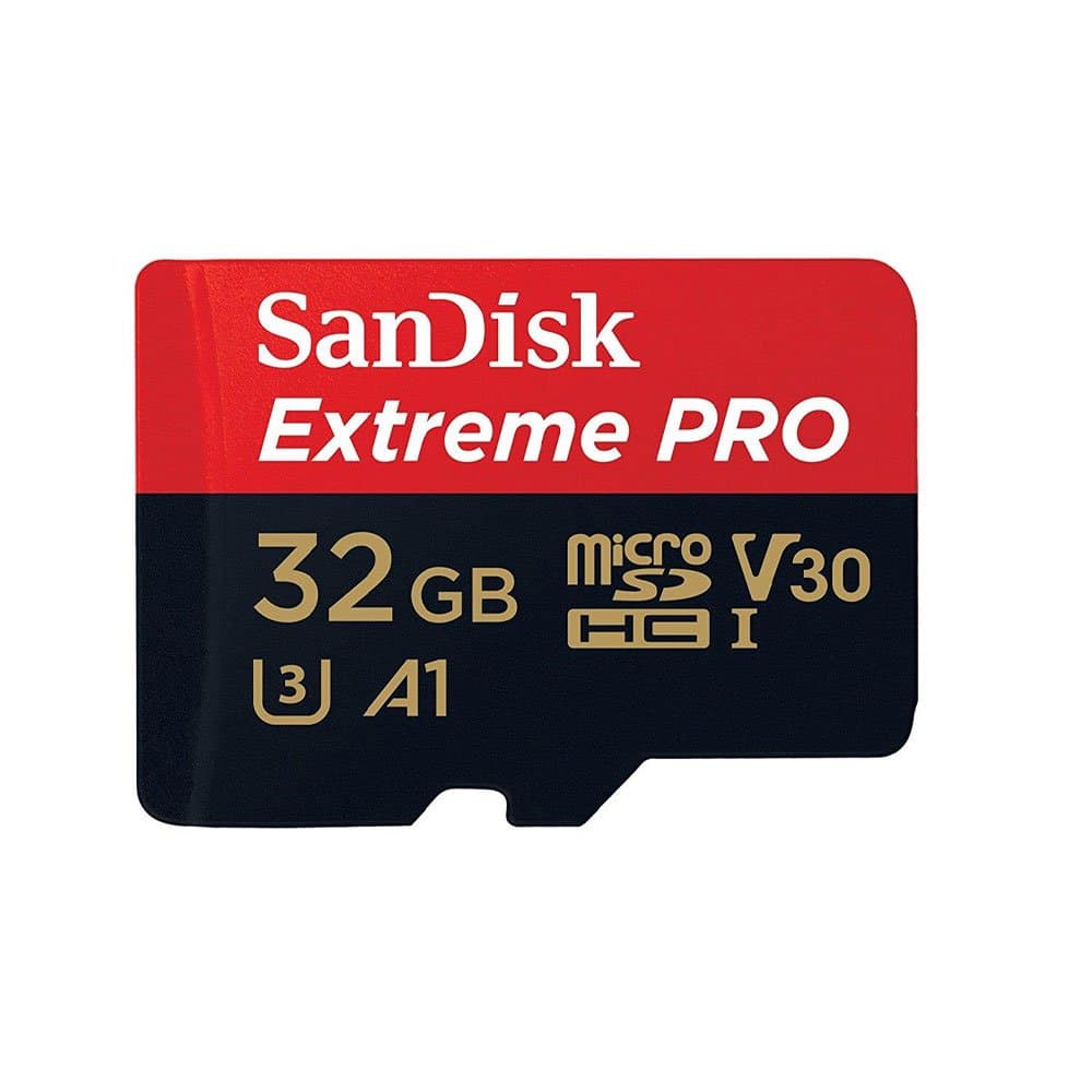 Rent a SanDisk Extreme PRO 32GB microSD card with SD adapter in Colombo from Rentitem.lk