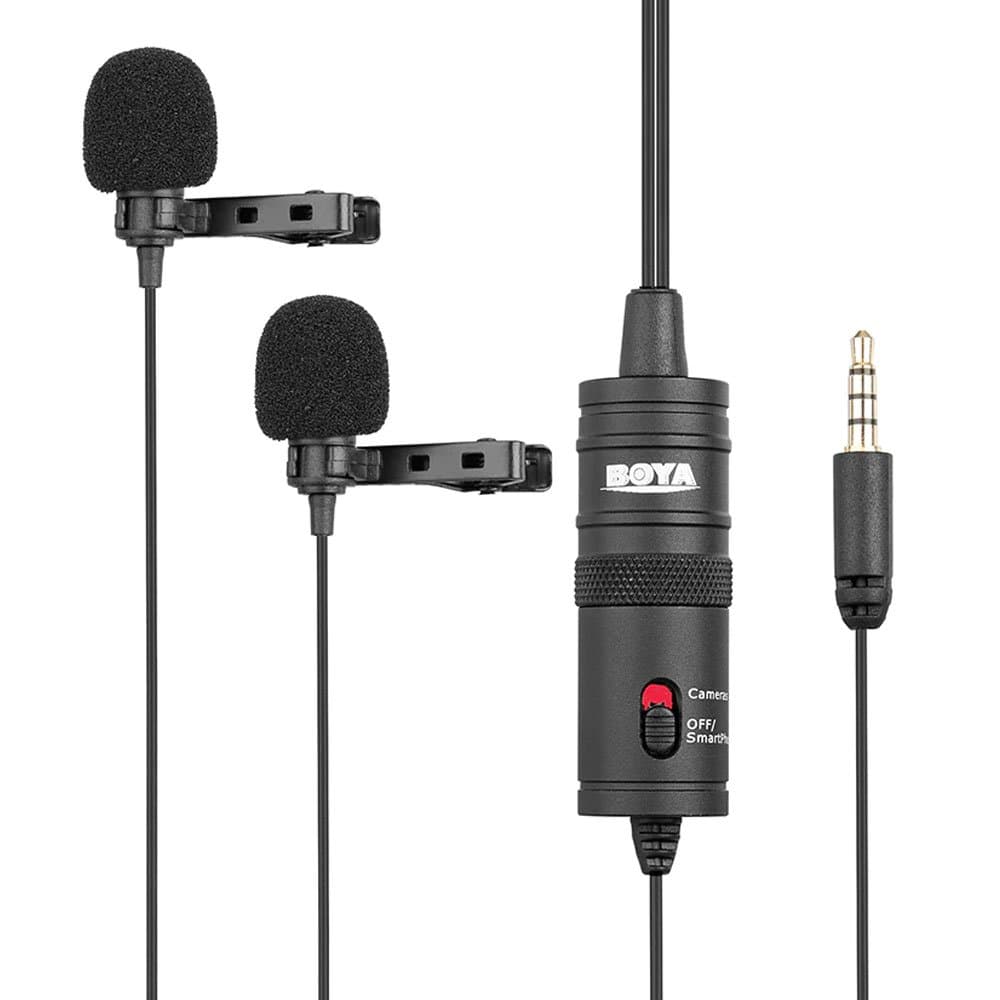 Rent a BOYA BY-M1DM dual lavalier microphone in Colombo from Rentitem.lk - thumbnail 4