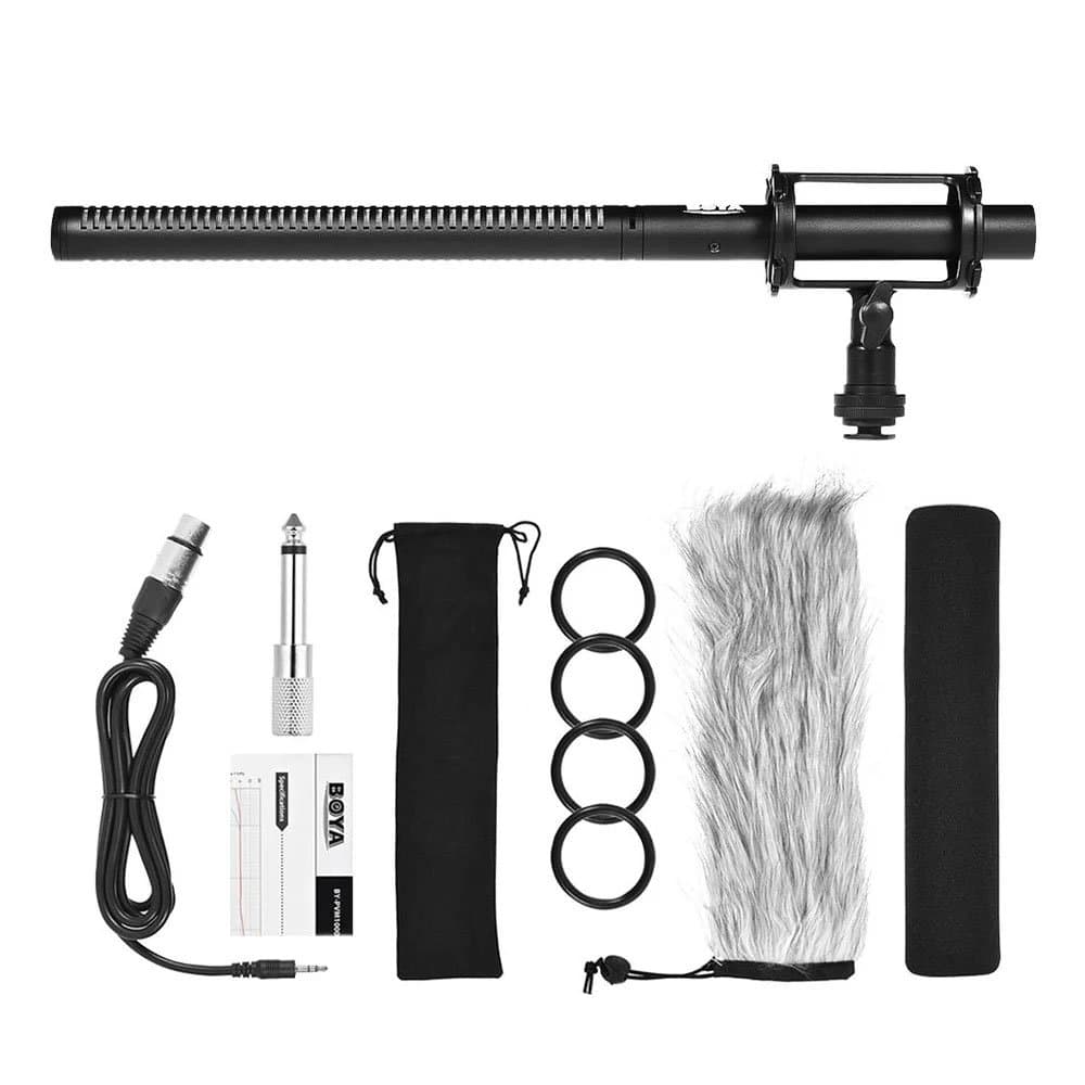 Rent BOYA BY-PVM1000L shotgun condenser microphone in Colombo, Sri Lanka from Rentitem.lk - thumbnail 2