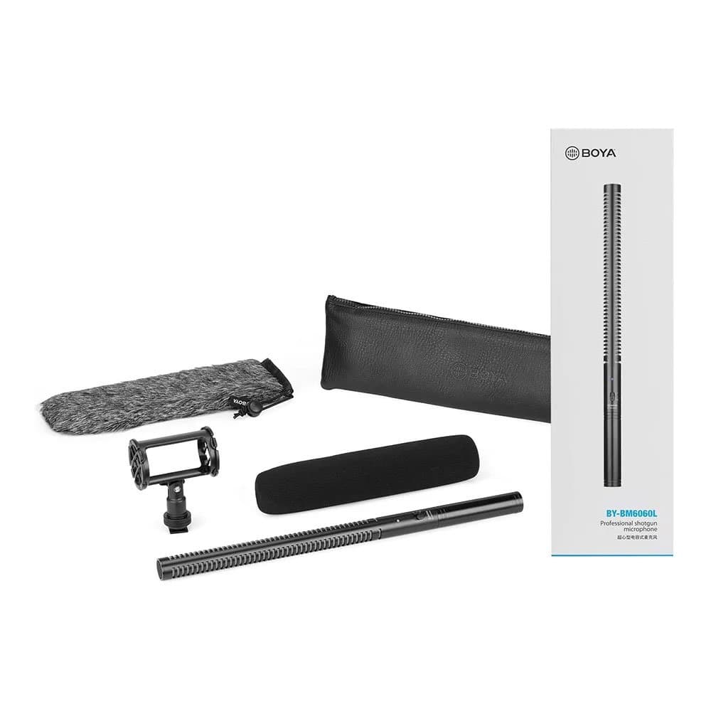 Rent BOYA BY-PVM1000L shotgun condenser microphone in Colombo, Sri Lanka from Rentitem.lk - thumbnail 4