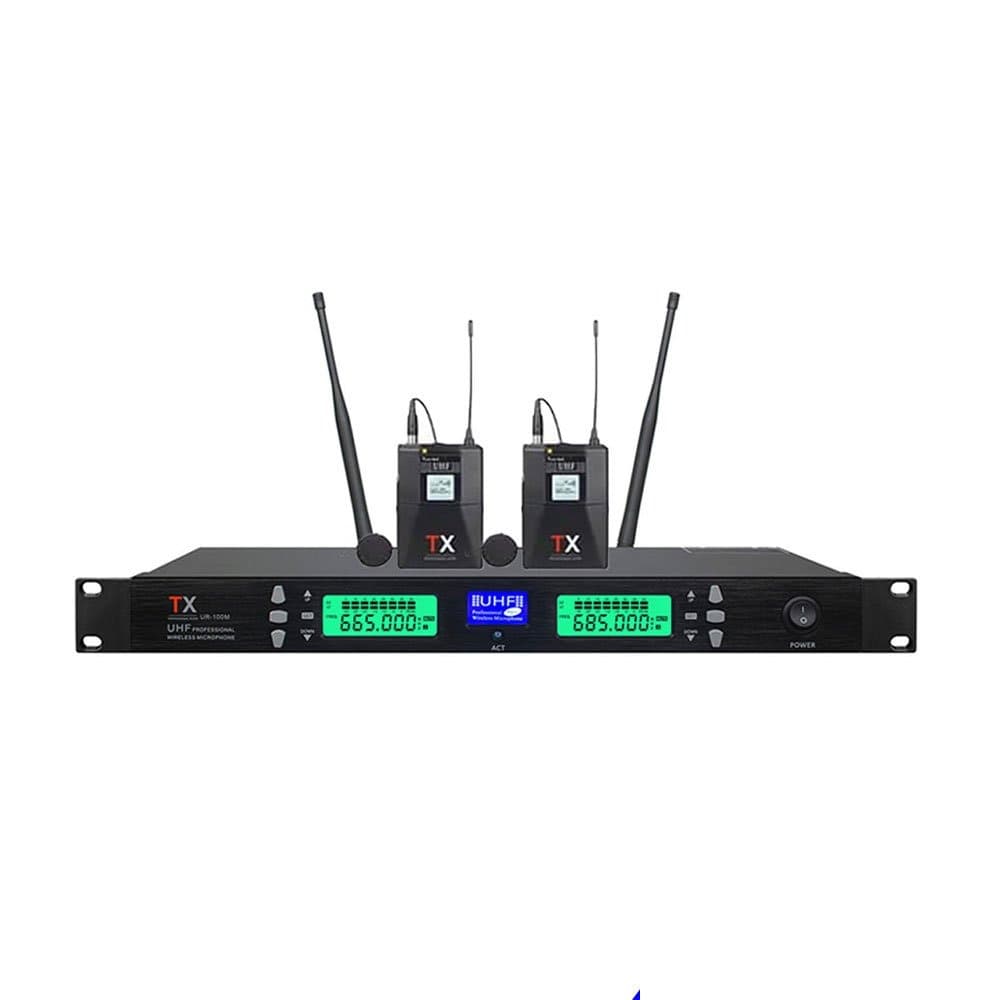 Rent TX Dual Clip-On Microphone Setup rental package in Sri Lanka - Sounds from Rentitem.lk