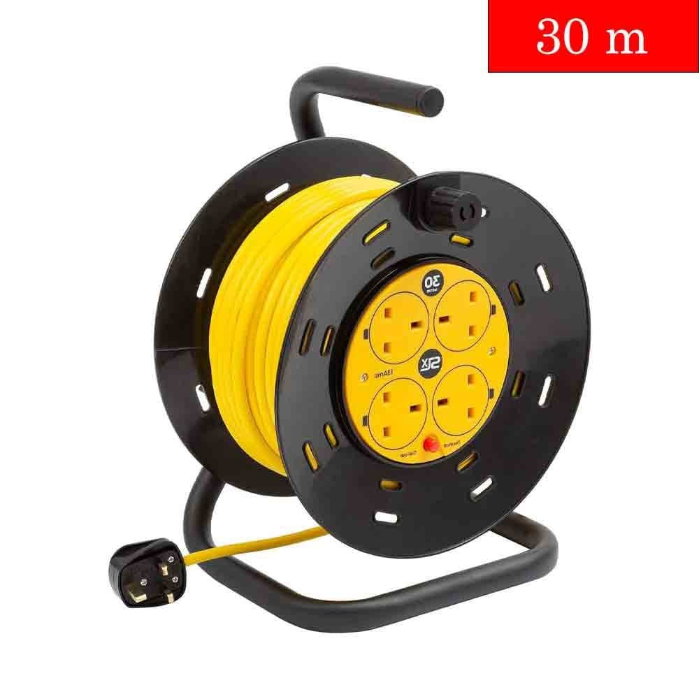 Rent Power Extension Cable Reel 4 Way / 30 Meter in Sri Lanka - Sounds from Rentitem.lk