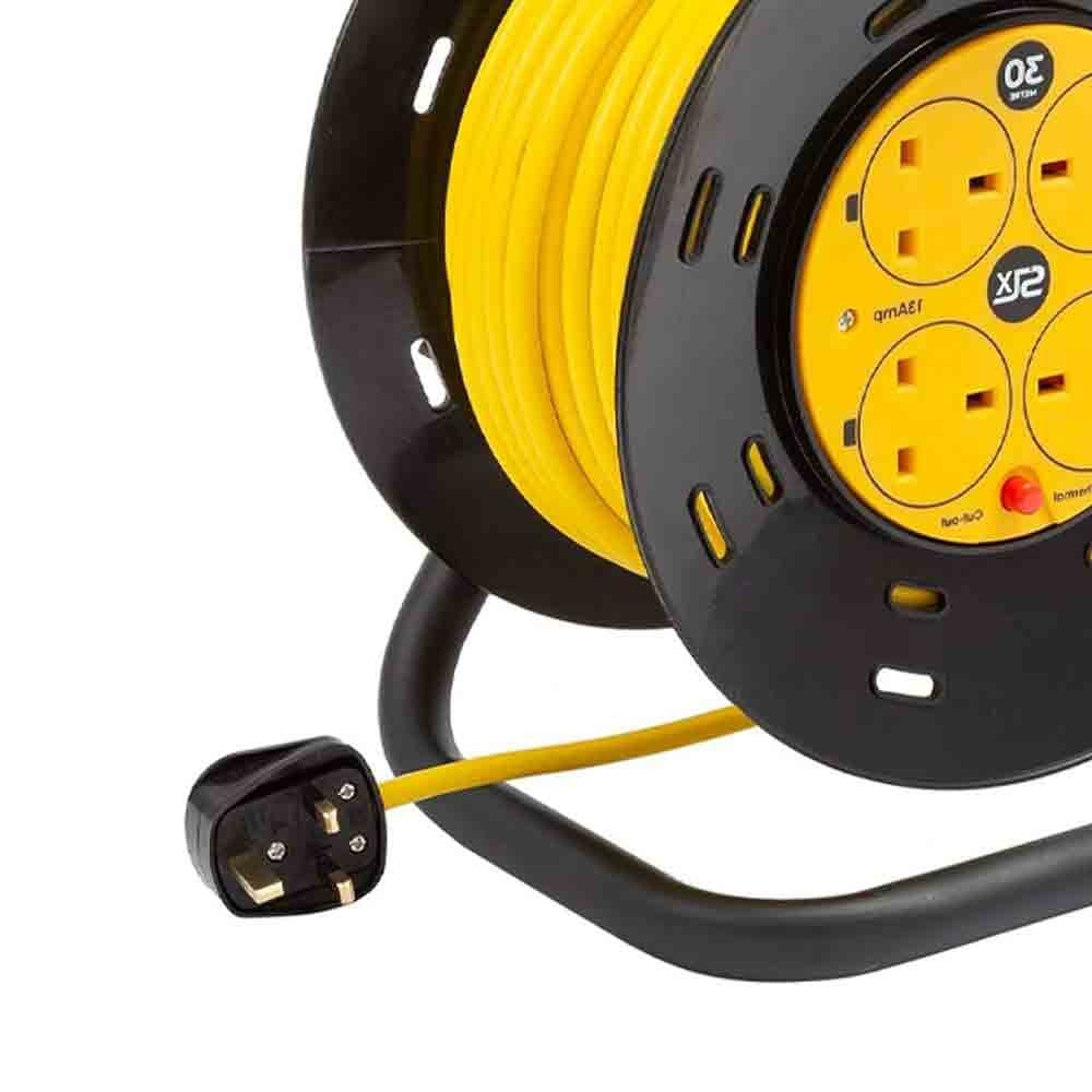 Rent Power Extension Cable Reel 4 Way / 30 Meter in Sri Lanka - Sounds from Rentitem.lk - thumbnail 2