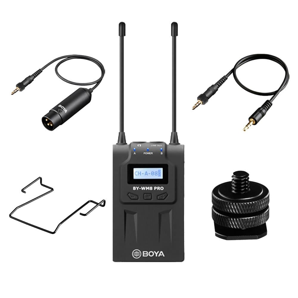 Rent BOYA BY-WM8 Pro-K3 UHF wireless handheld microphone with receiver in Colombo, Sri Lanka from Rentitem.lk - thumbnail 3