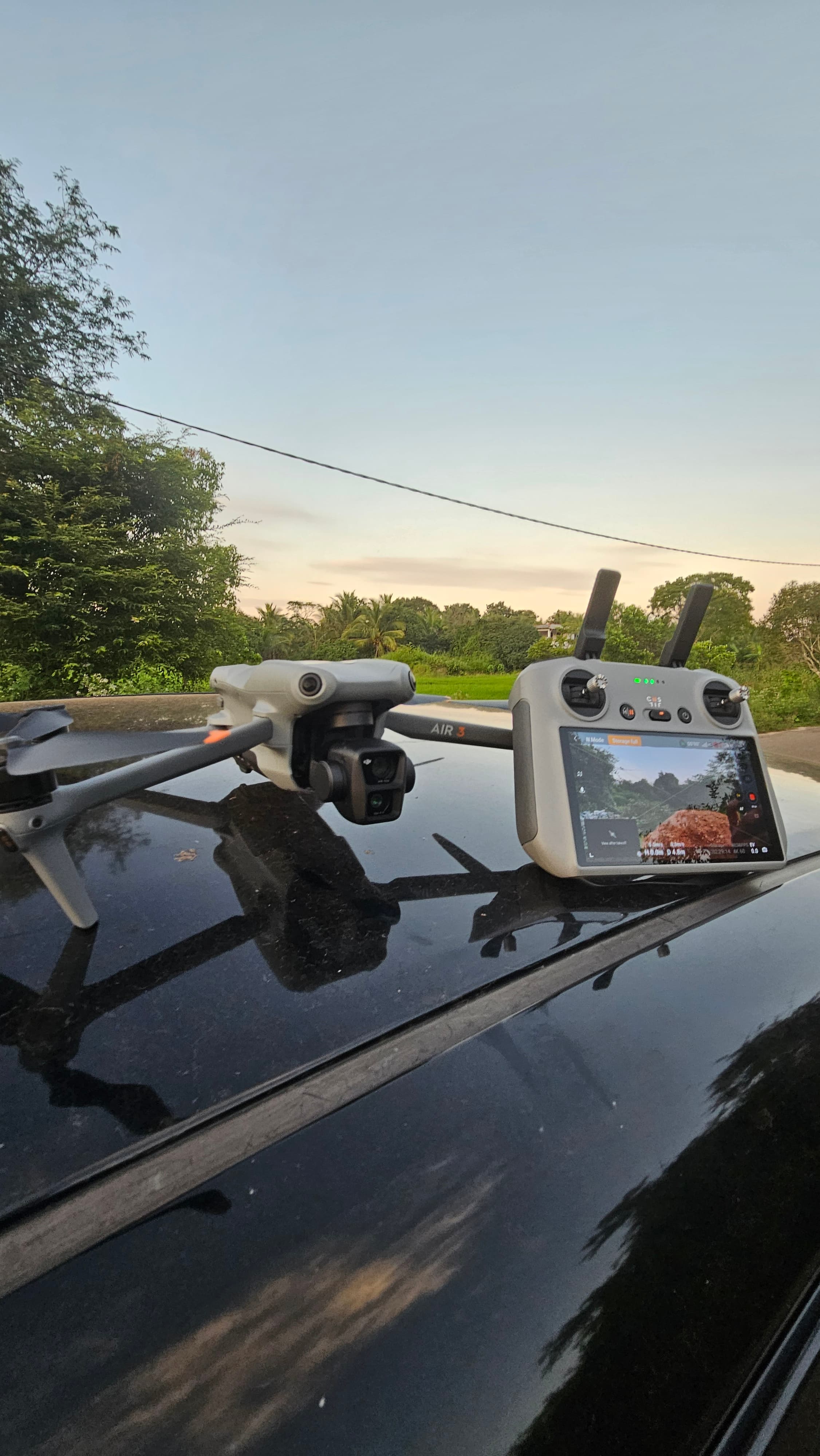 DJI Air 3S Dual-Camera Drone in action 2