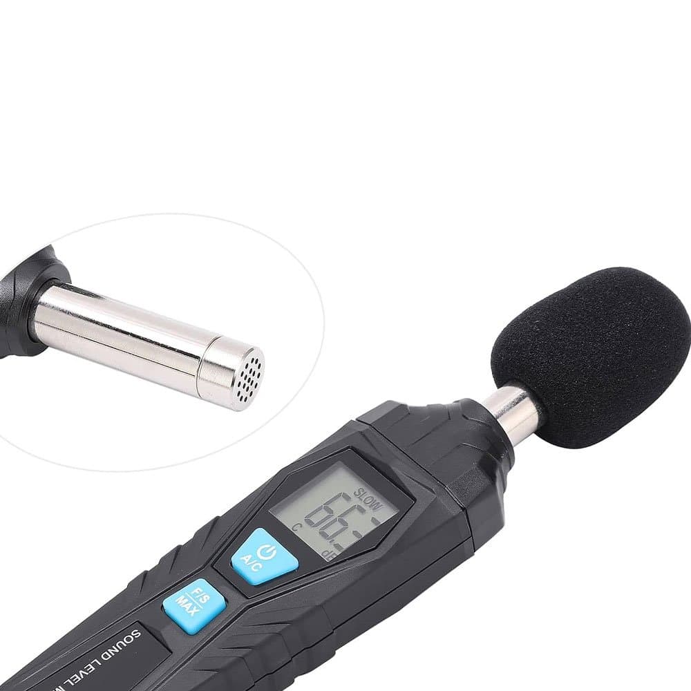 Handheld Mestek SL720 digital sound level meter (decibel / noise meter) for rent in Colombo, Sri Lanka from Rentitem.lk - thumbnail 5