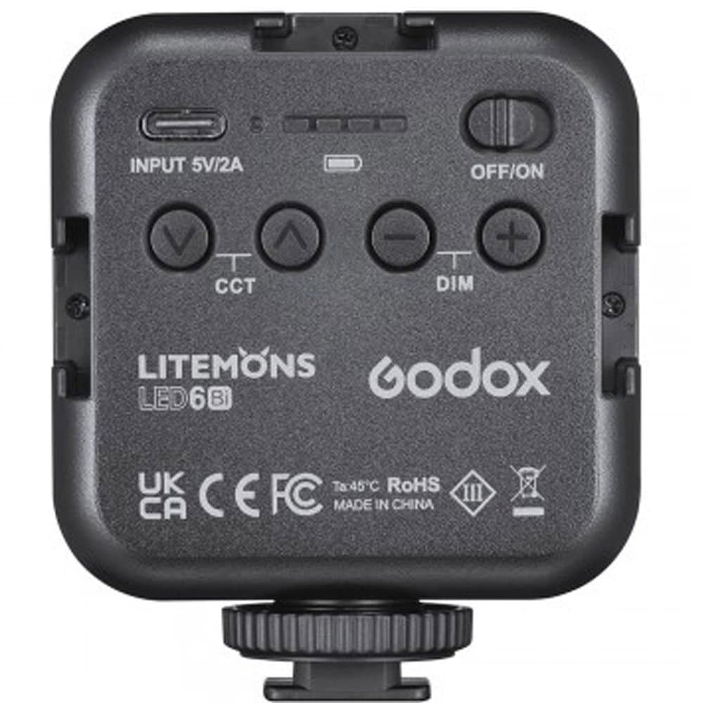 Rent the Godox LED6Bi bi-color pocket LED video light in Colombo from Rentitem.lk - thumbnail 5