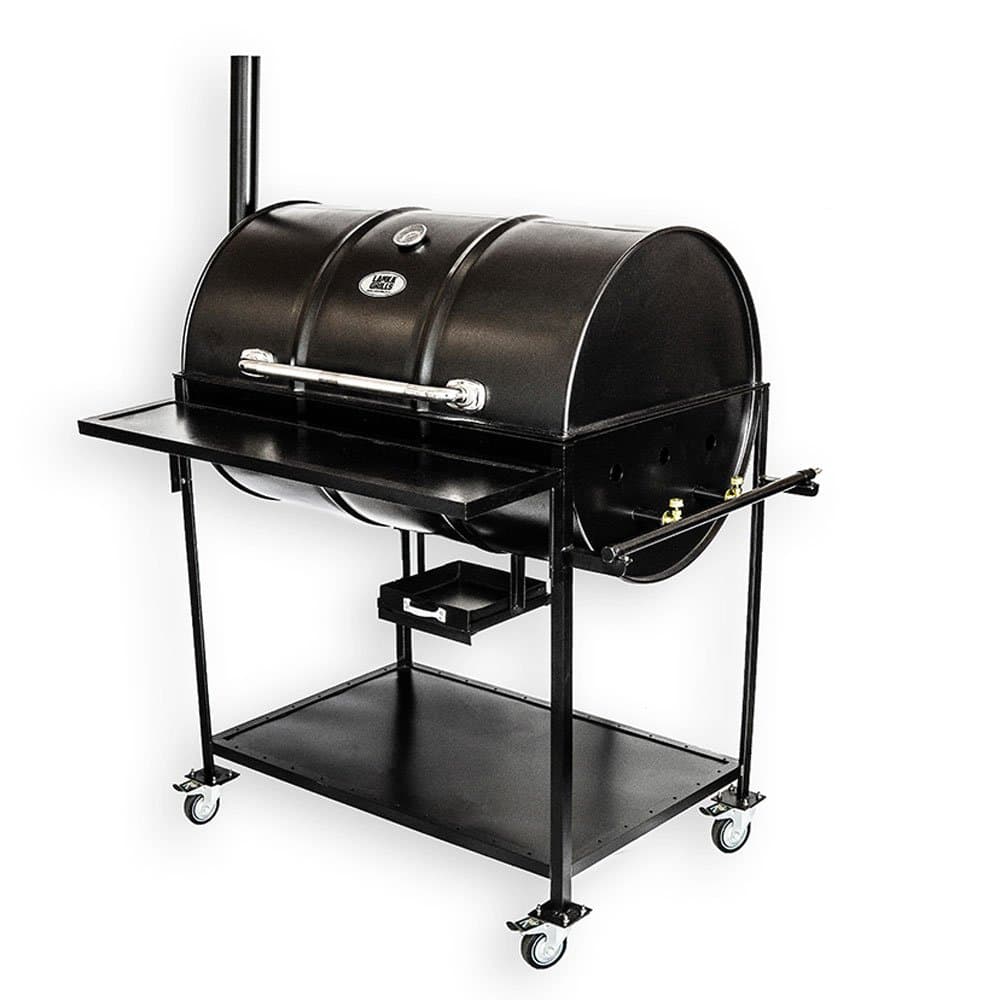 Rent Barrel Type Charcoal BBQ Grill Medium-Large (typical 420-500 sq.in. cooking area) Black in Sri Lanka - Party & Event from Rentitem.lk - thumbnail 2
