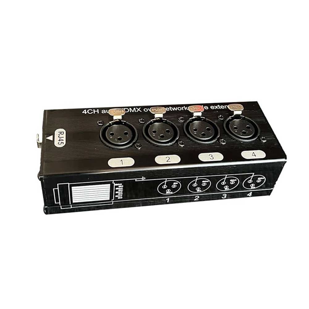Rent a 4-channel XLR audio and DMX over Cat5/6 network cable extender pair in Colombo from Rentitem.lk - thumbnail 3