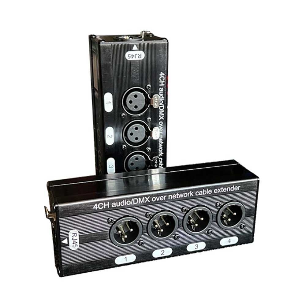 Rent a 4-channel XLR audio and DMX over Cat5/6 network cable extender pair in Colombo from Rentitem.lk - thumbnail 5