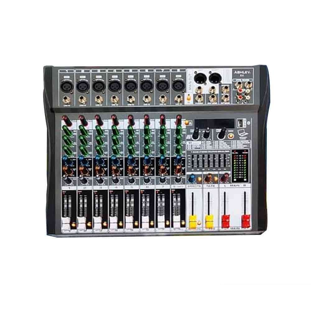 Rent Ashley X8 8-channel analog audio mixer in Colombo from Rentitem.lk