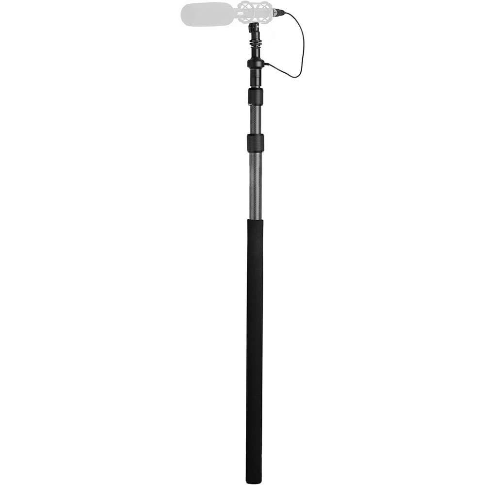 Rent BOYA BY-PB25 Carbon Fiber Boom Pole with Internal XLR Cable in Sri Lanka - Videography from Rentitem.lk