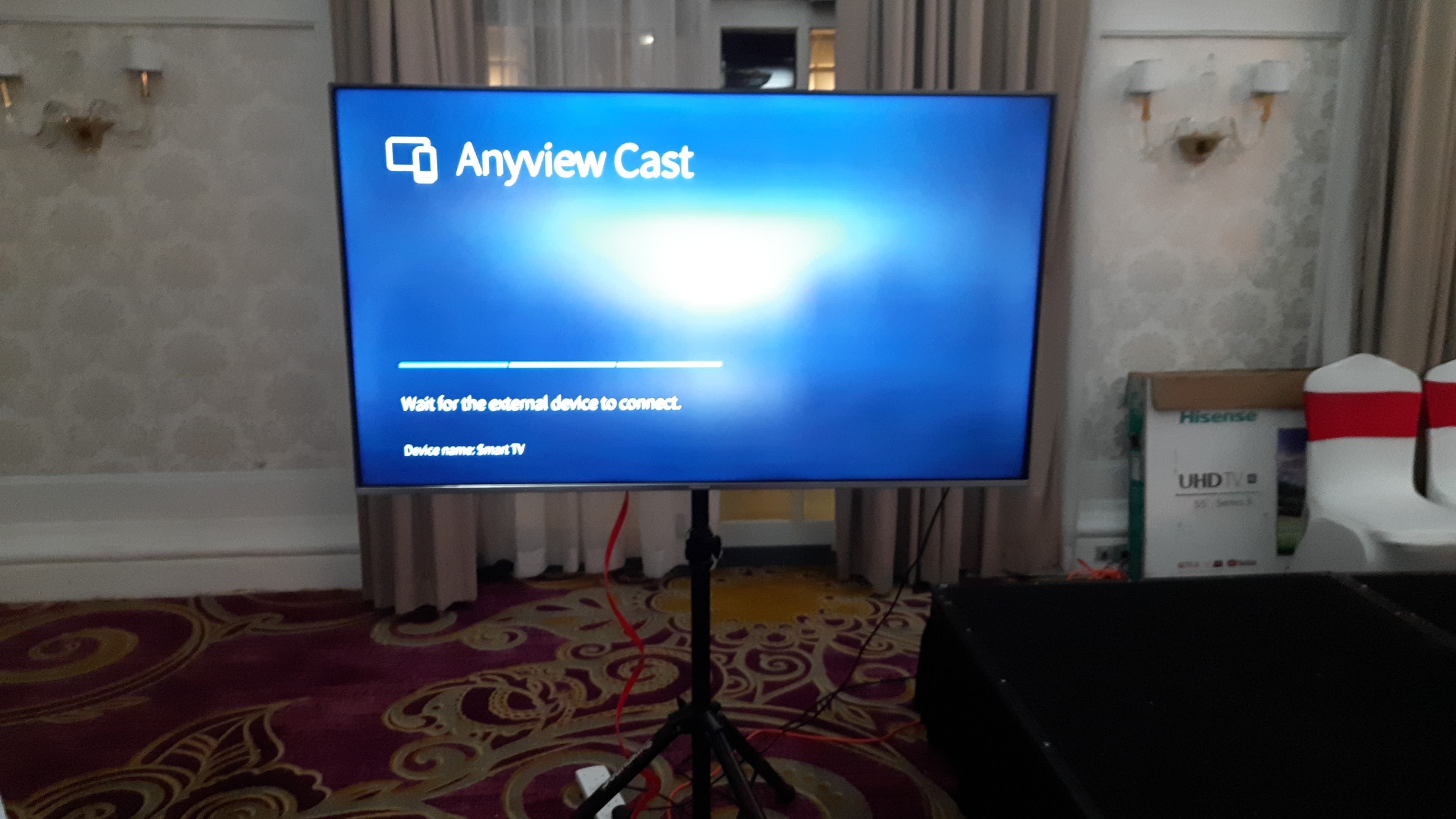 Singer 55-inch 4K Android Smart TV in action 1