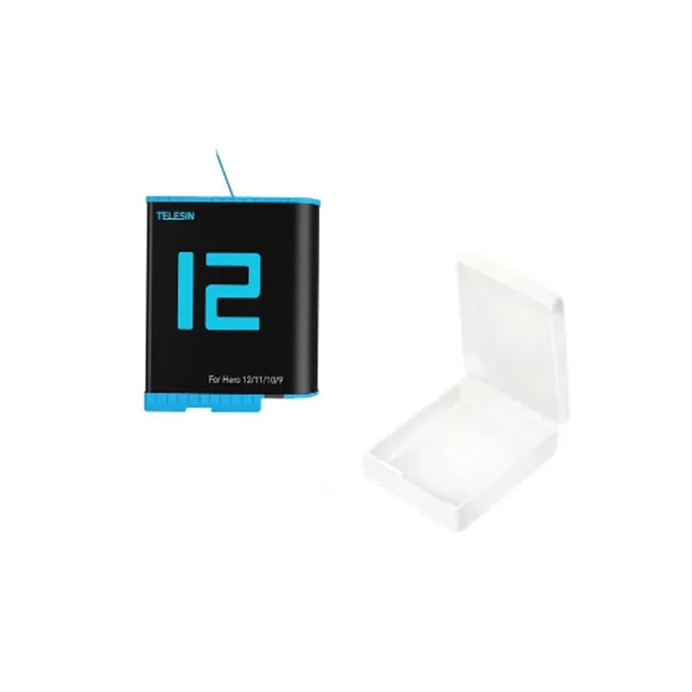 Rent a TELESIN spare battery for GoPro HERO 9/10/11/12 Black in Colombo from Rentitem.lk - thumbnail 4