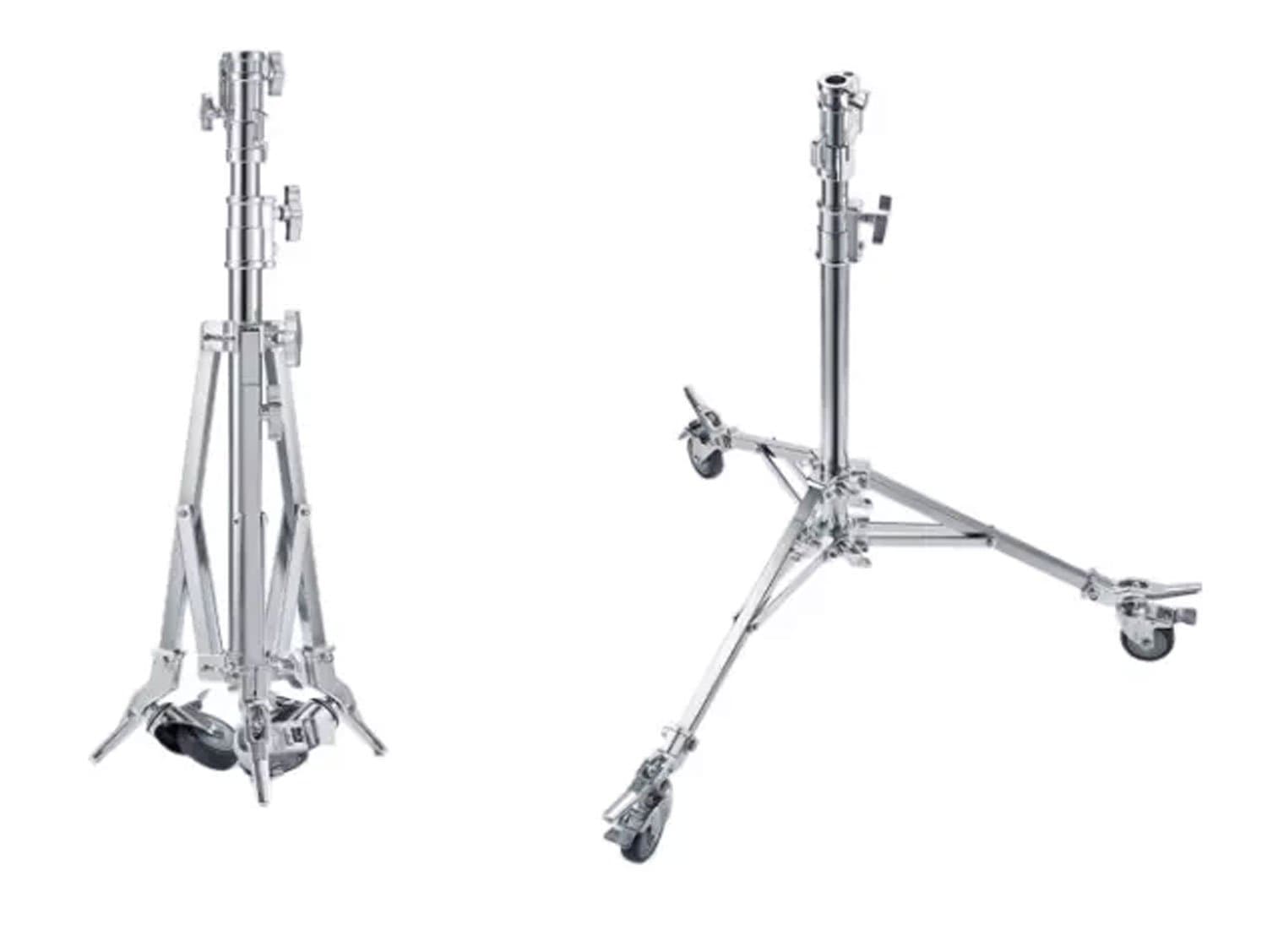 Rent the Godox SA5015 heavy-duty steel roller light stand with lockable wheels in Colombo from Rentitem.lk - thumbnail 2