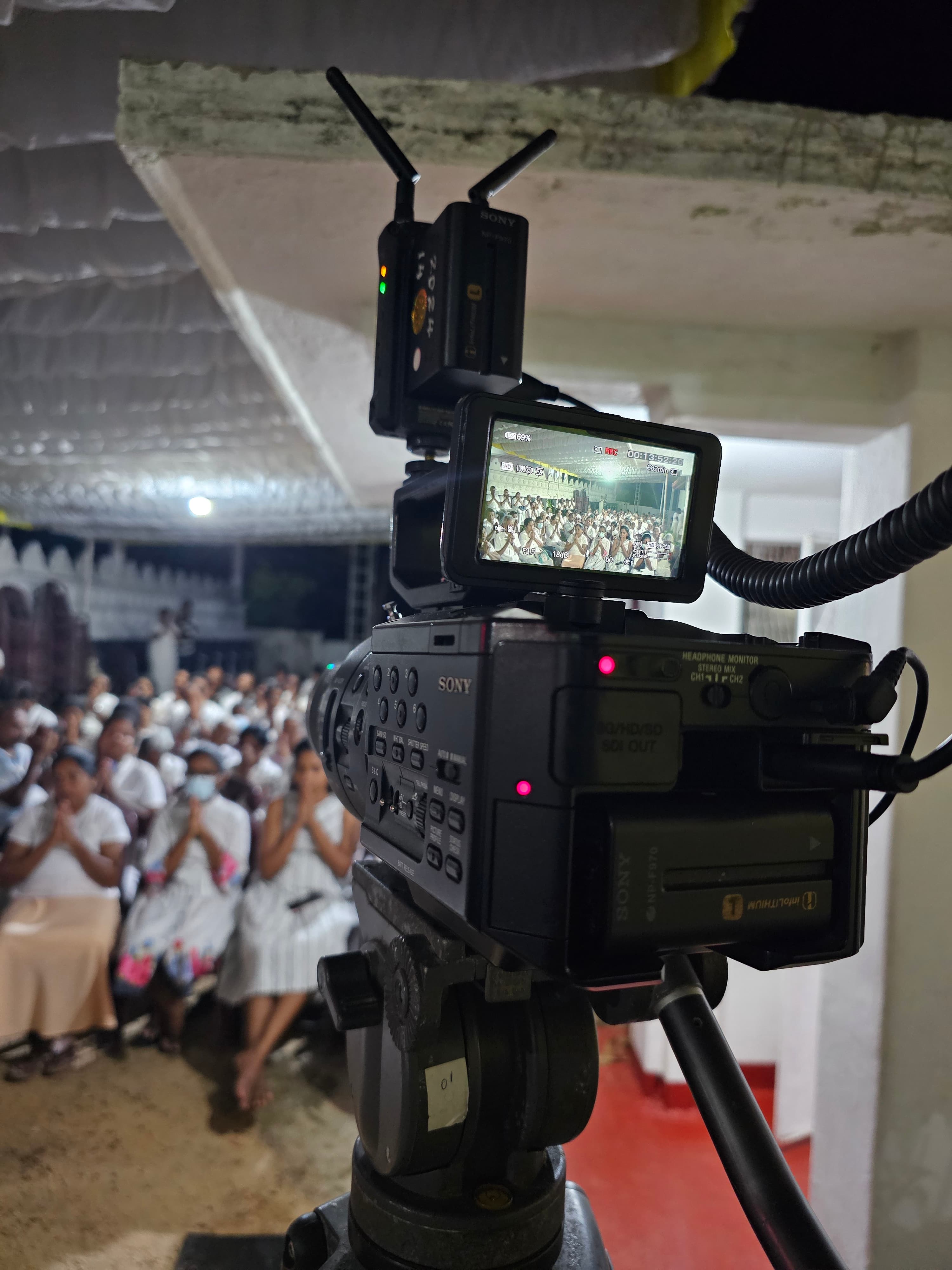 Sony NEX-FS700 Super 35 Camcorder in action 6