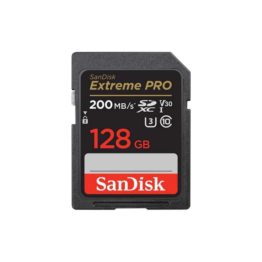 Rent a SanDisk Extreme PRO 128GB SDXC memory card in Colombo from Rentitem.lk