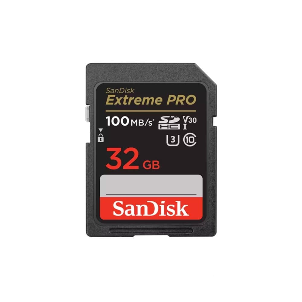 Rent a SanDisk Extreme PRO 32GB SDHC UHS-I SD card in Colombo from Rentitem.lk