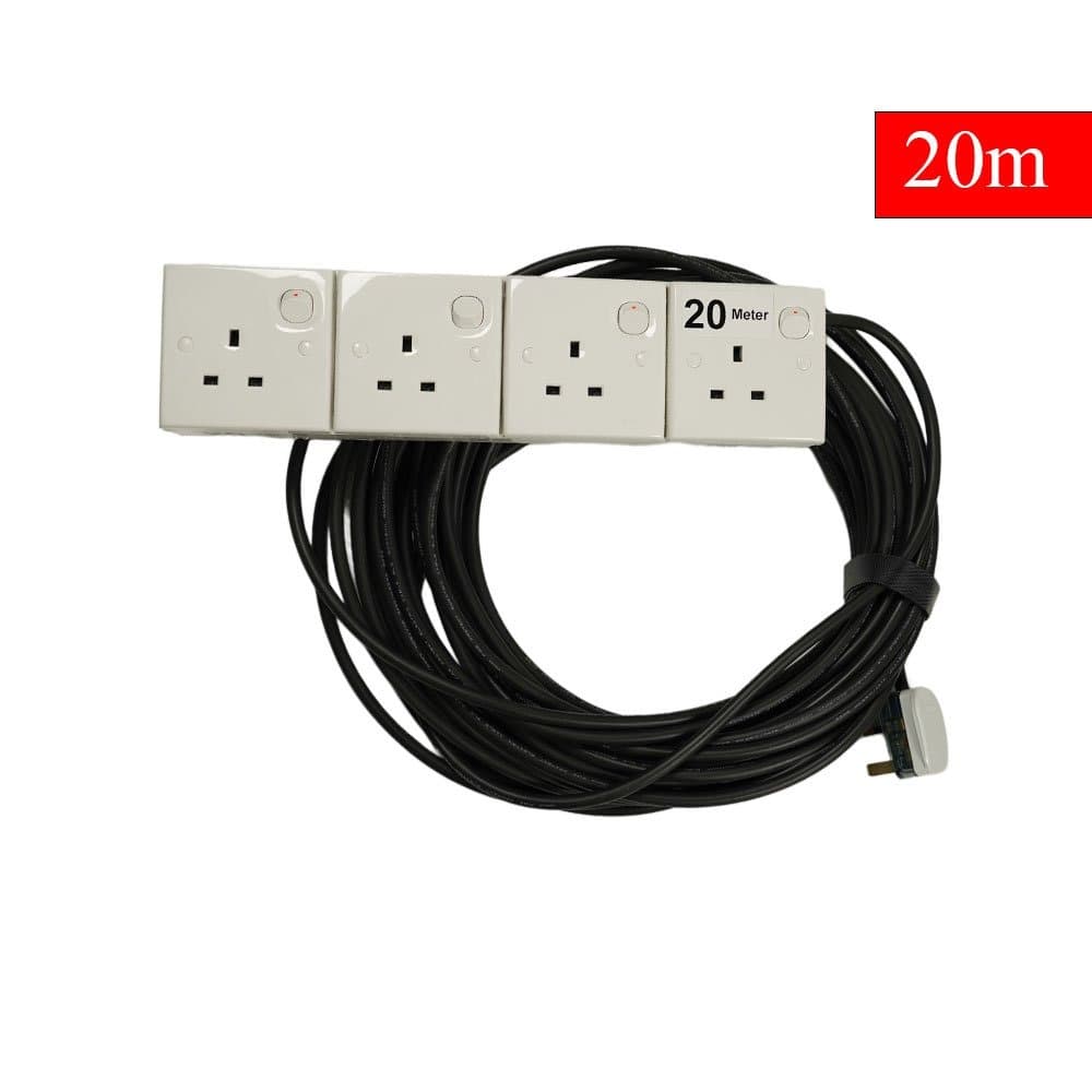 Rent Custom Made Power Cable (3-core) Extender 20 Meter in Sri Lanka - Sounds from Rentitem.lk