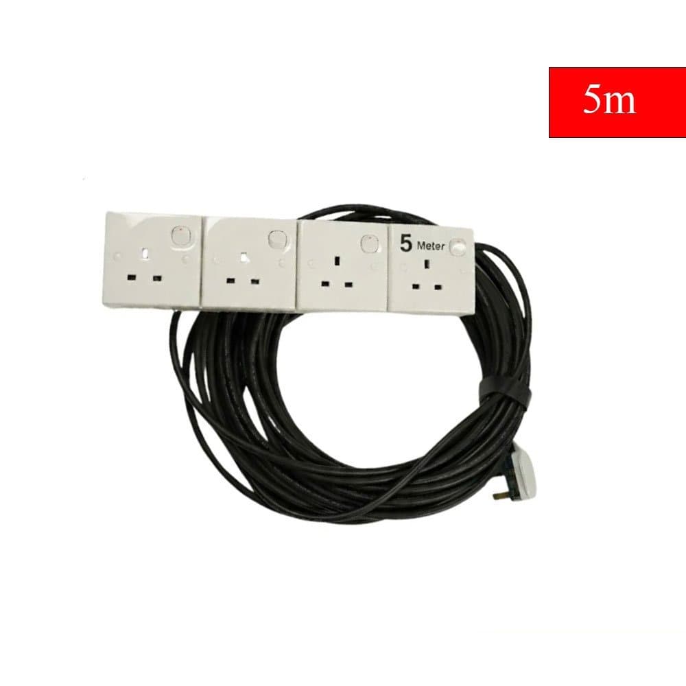 Rent a 5m 4-socket 13A power extension cord in Colombo from Rentitem.lk