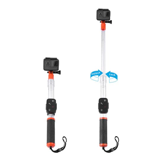 Rent the TELESIN underwater buoyancy floating selfie stick and tripod for action cameras in Colombo from Rentitem.lk