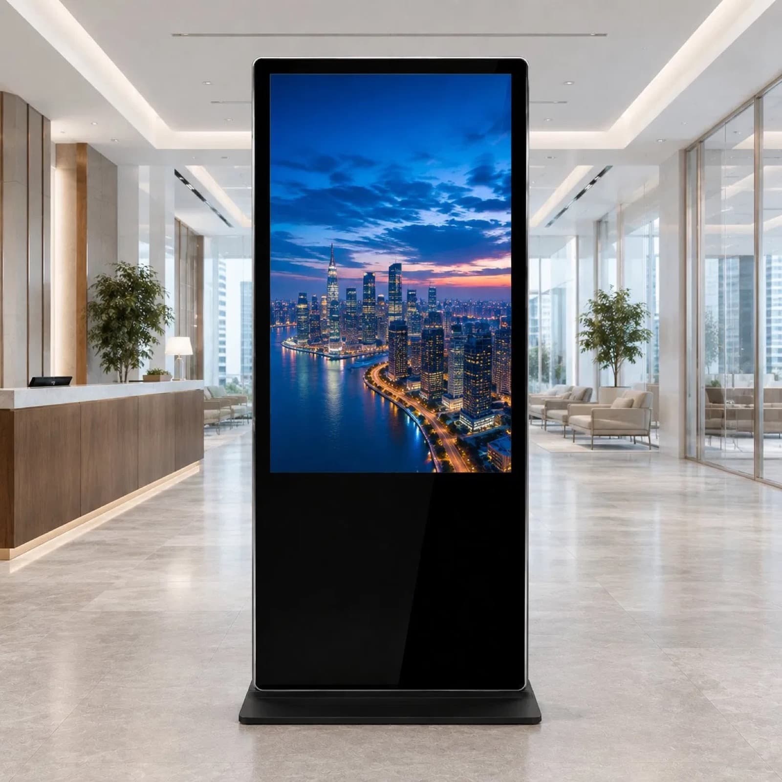 43-inch advertising display kiosk for rent in Colombo, Sri Lanka from Rentitem.lk
