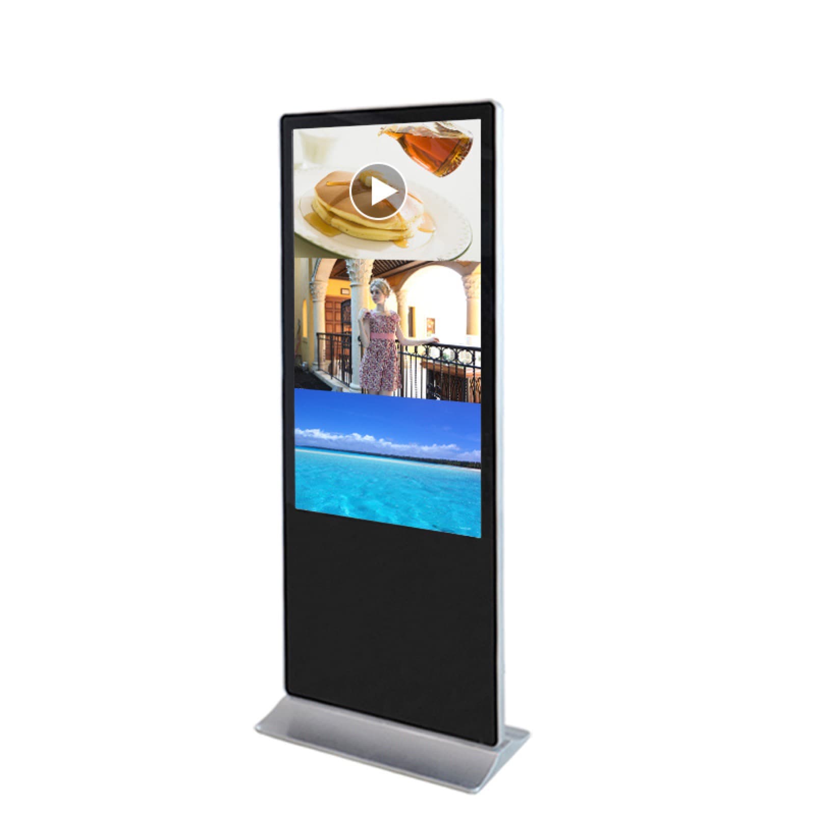 55-inch advertising display kiosk for rent in Colombo, Sri Lanka from Rentitem.lk