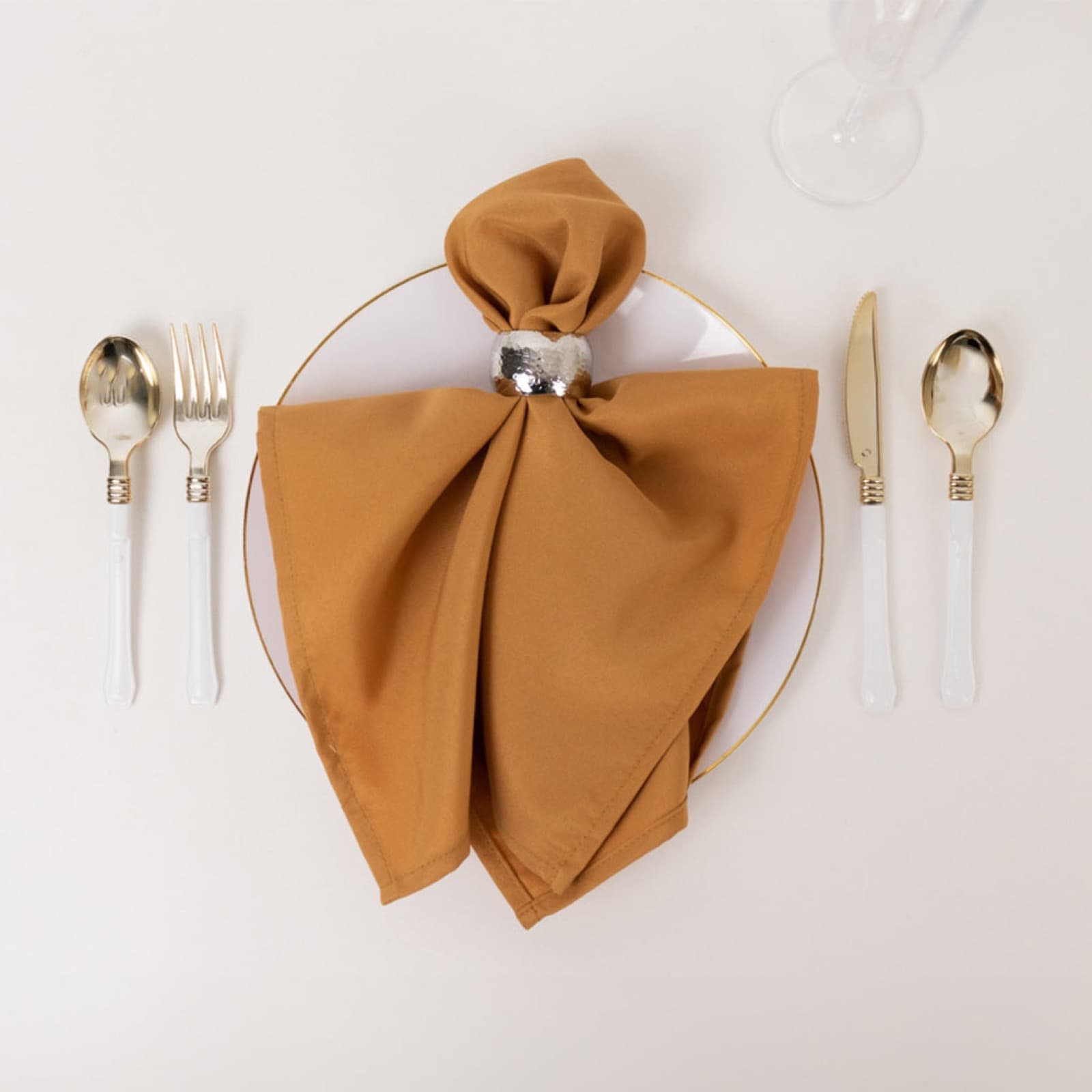 Rent Table Napkins - Gold in Sri Lanka from Rentitem.lk
