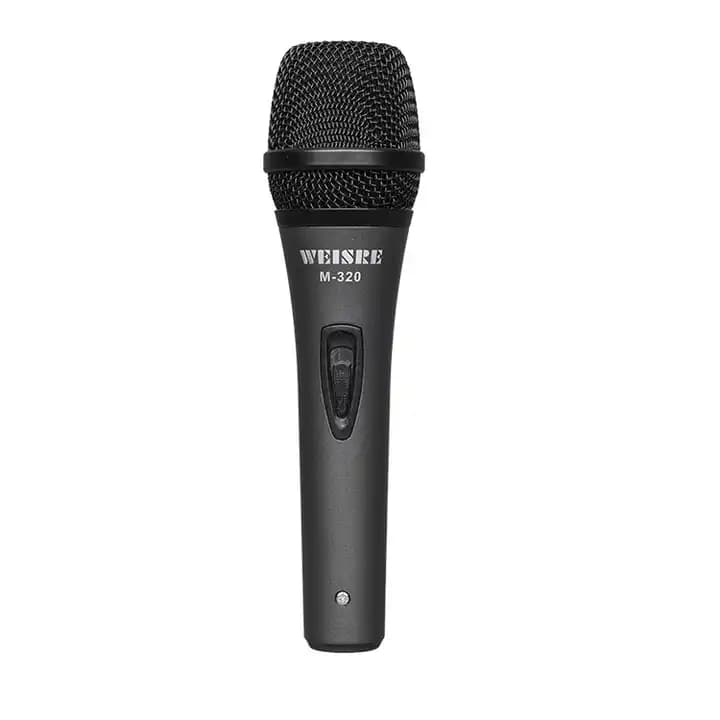 Rent the WEISRE M320 handheld dynamic microphone in Colombo, Sri Lanka from Rentitem.lk