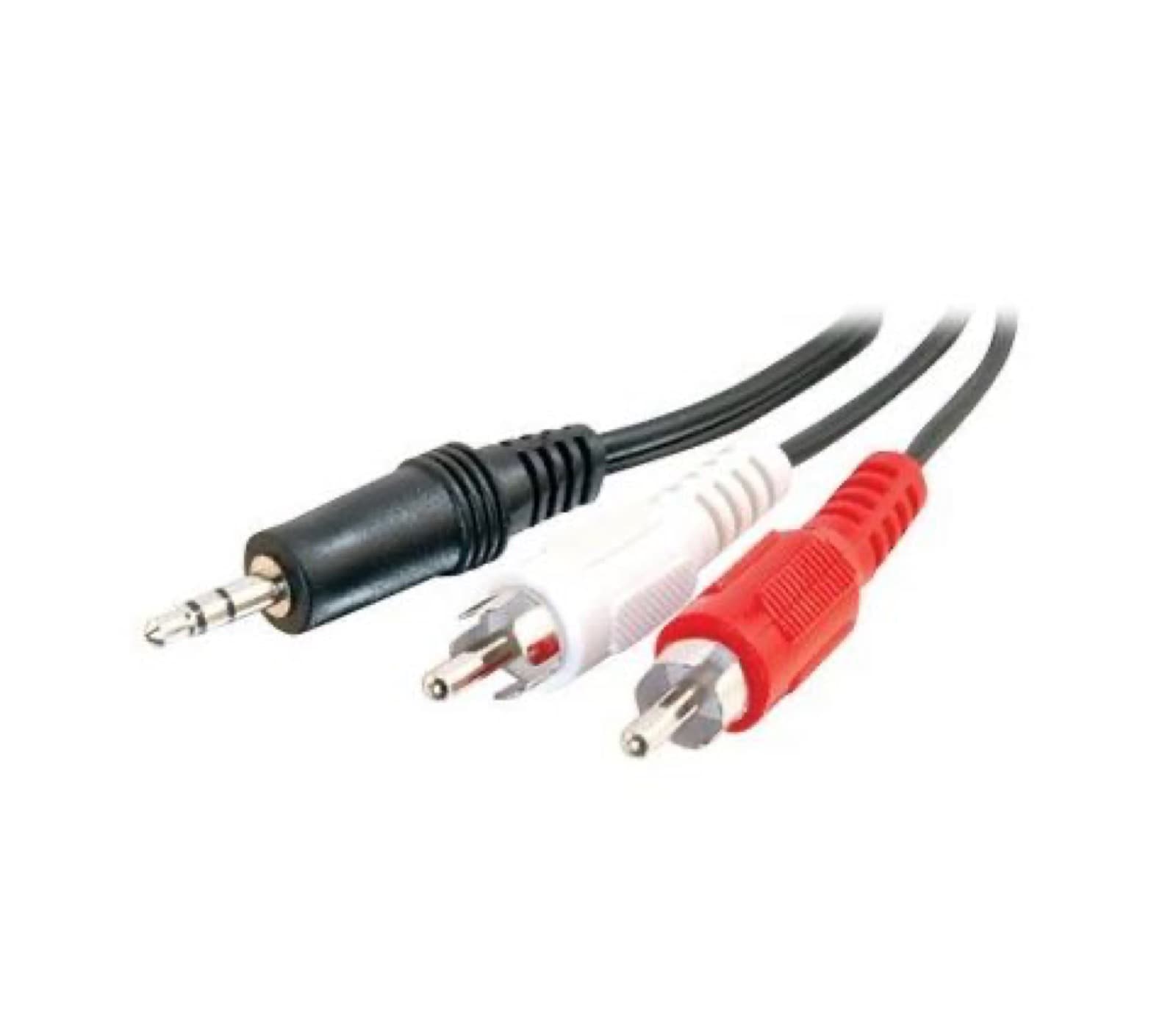 Rent a 3.5mm to dual 6.35mm 1/4 inch Y cable 10m in Colombo from Rentitem.lk