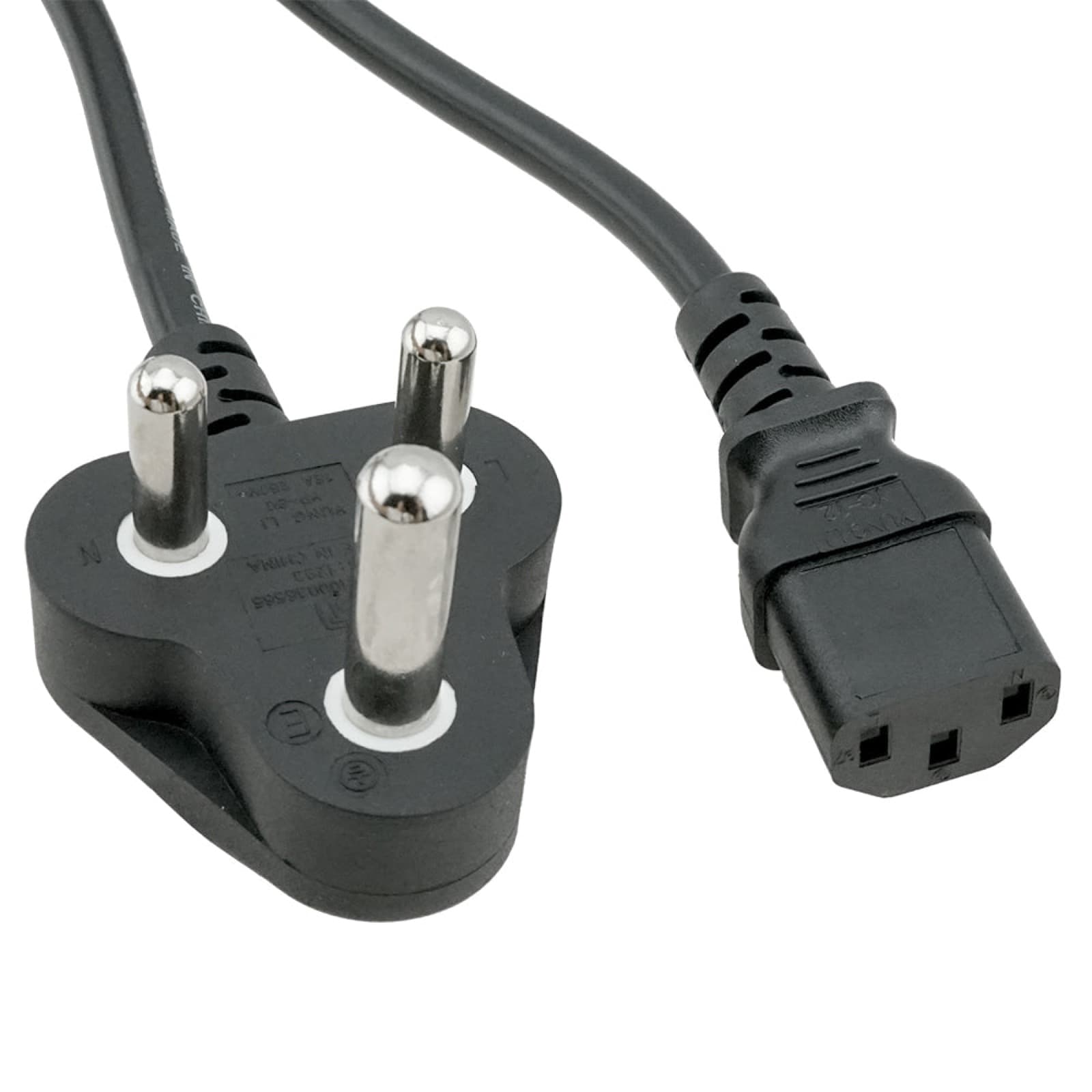 Rent a 1.5m Type D to C13 mains power cable in Colombo from Rentitem.lk