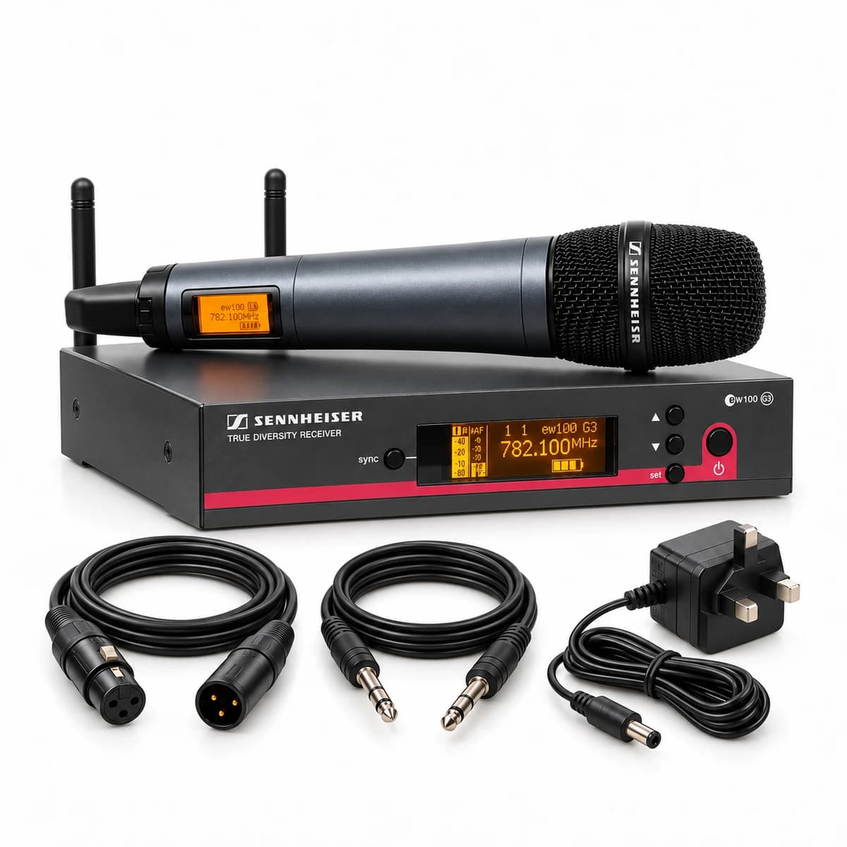Sennheiser EW100 G3 Wireless Handheald Microphone Setup Rent — view 2
