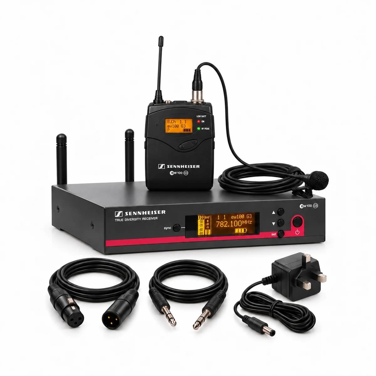 Sennheiser EW100 G3 Wireless Clip-on Microphone Setup — view 1