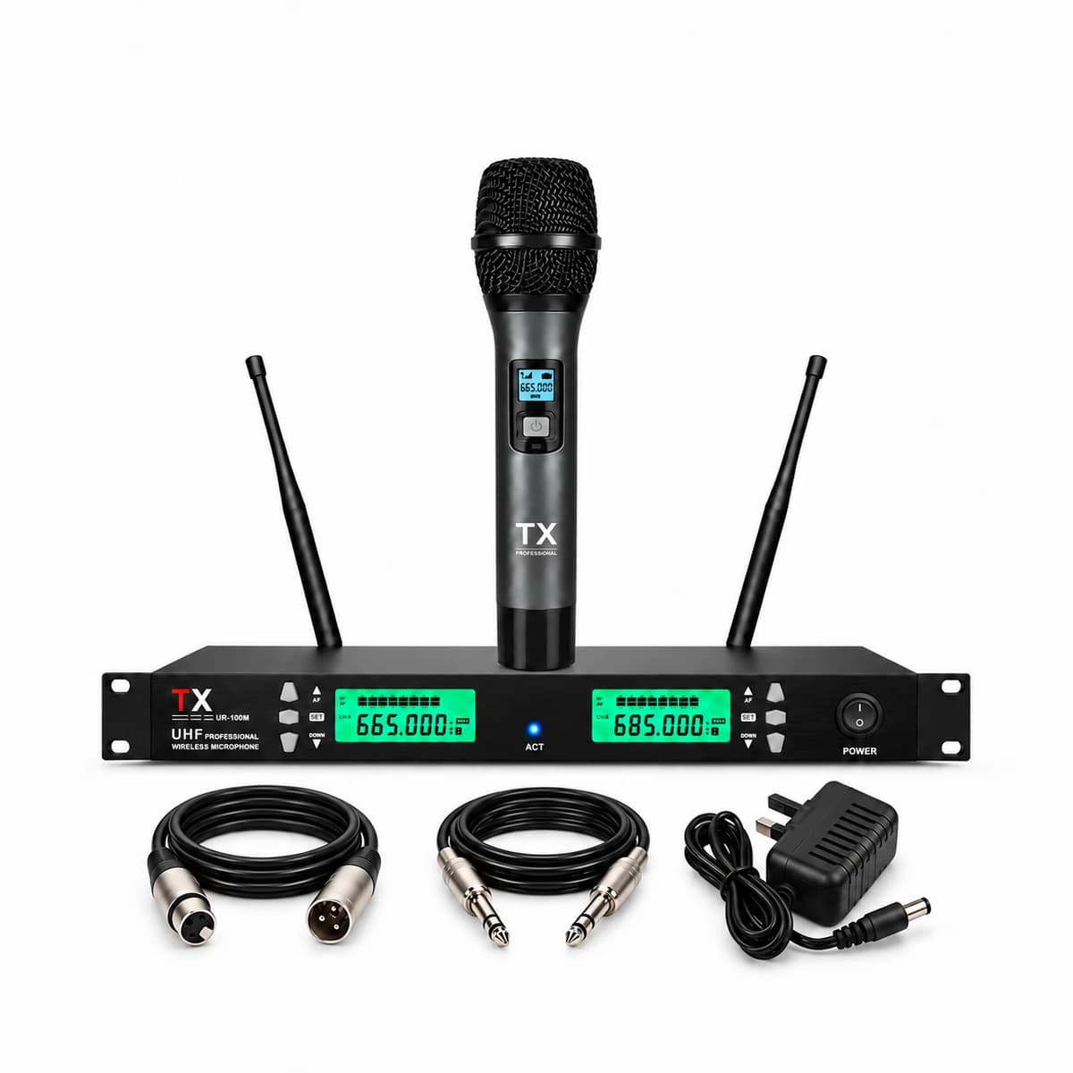 TX Single Handheld Microphone Setup for rent — Rentitem.lk