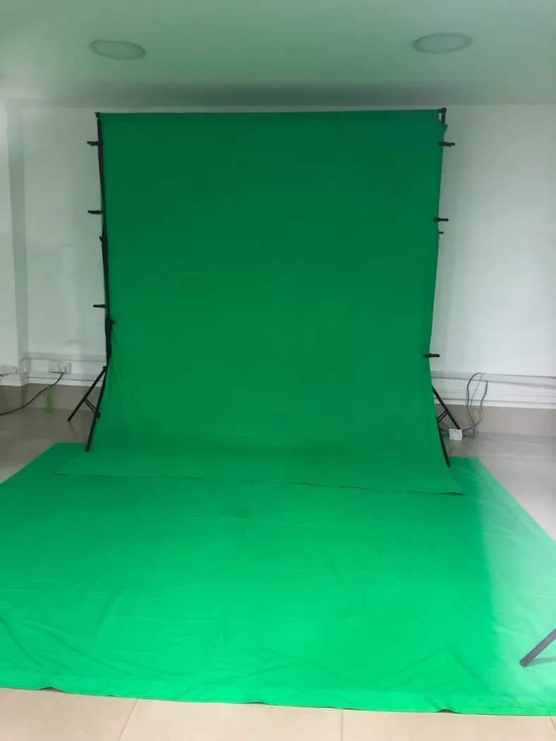 Green Screen Background System 10x8 Feet Rental — actual unit photo 04