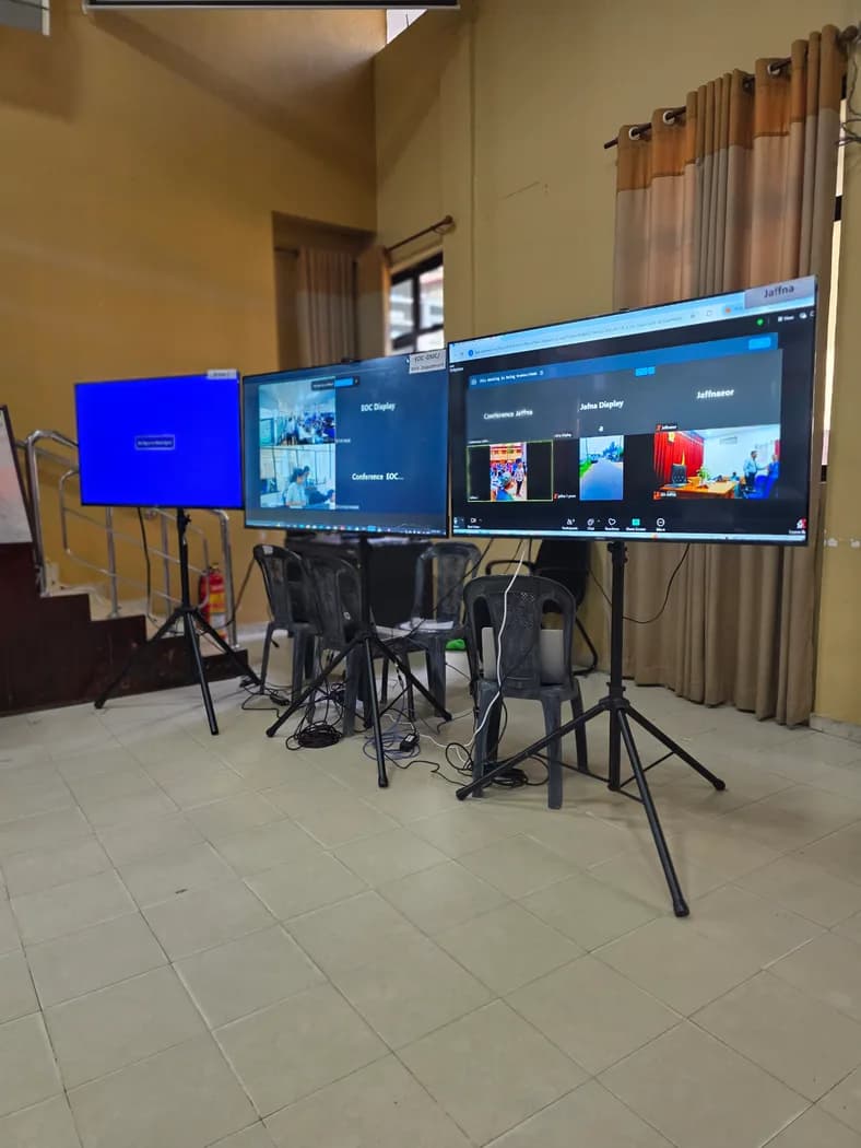 55 Inch 4K Android Smart TV Setup — actual unit photo 08