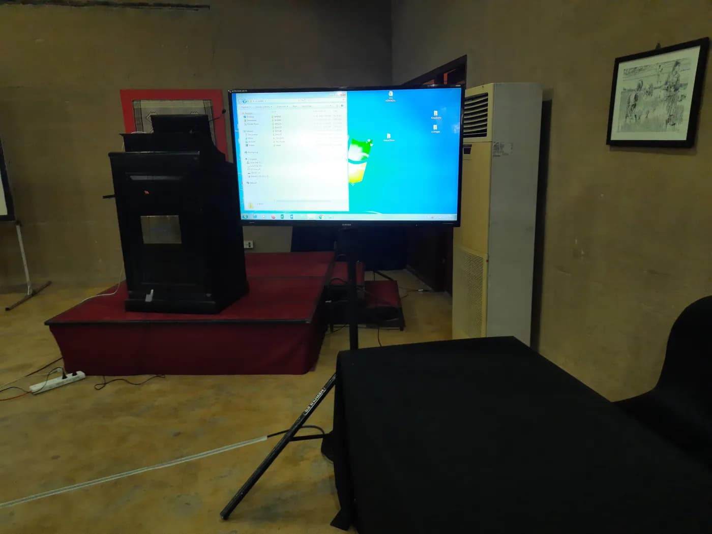 43in FHD Android Smart TV Setup — actual unit photo 01