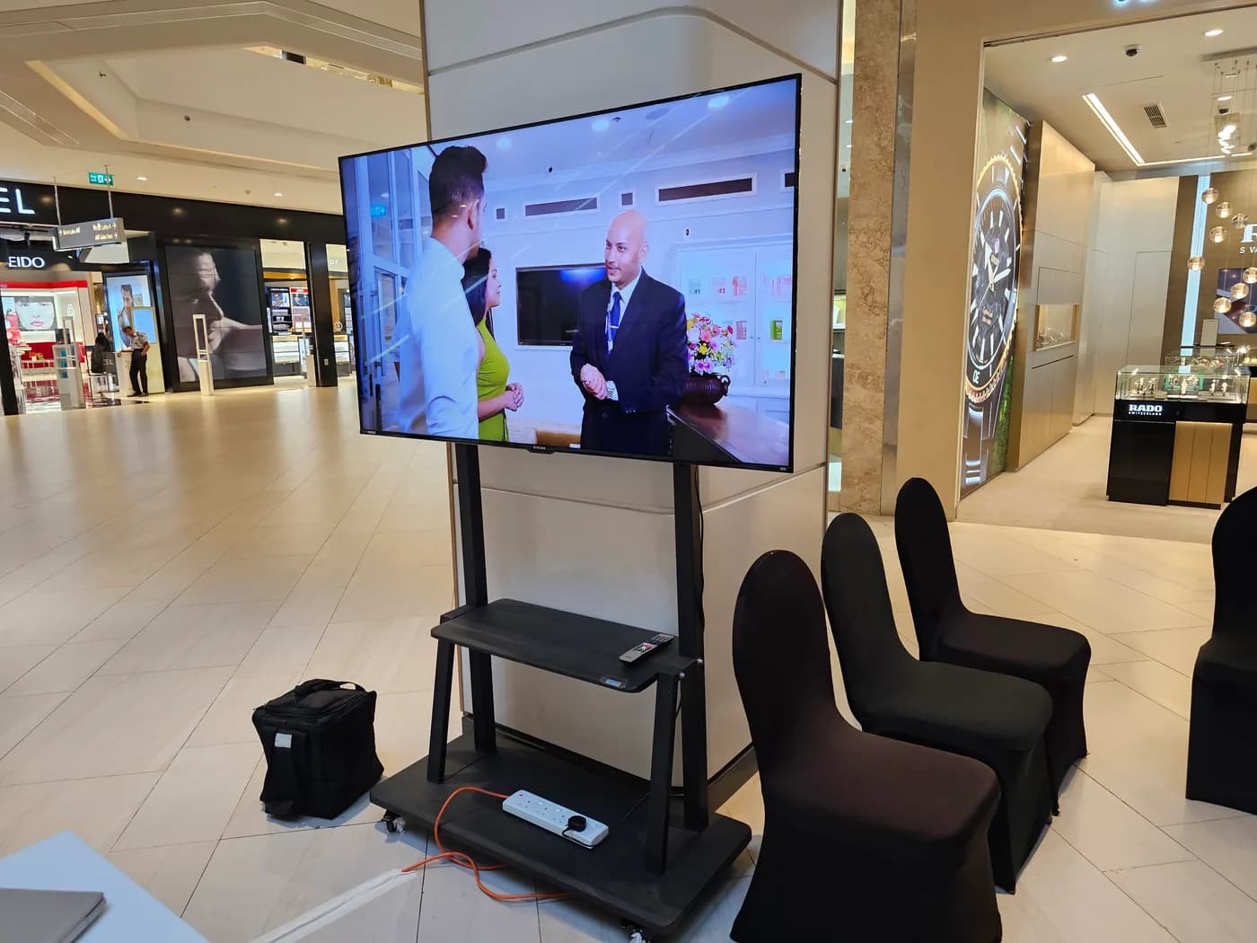65 Inch 4K Android Smart TV Setup Colombo — actual unit photo 02