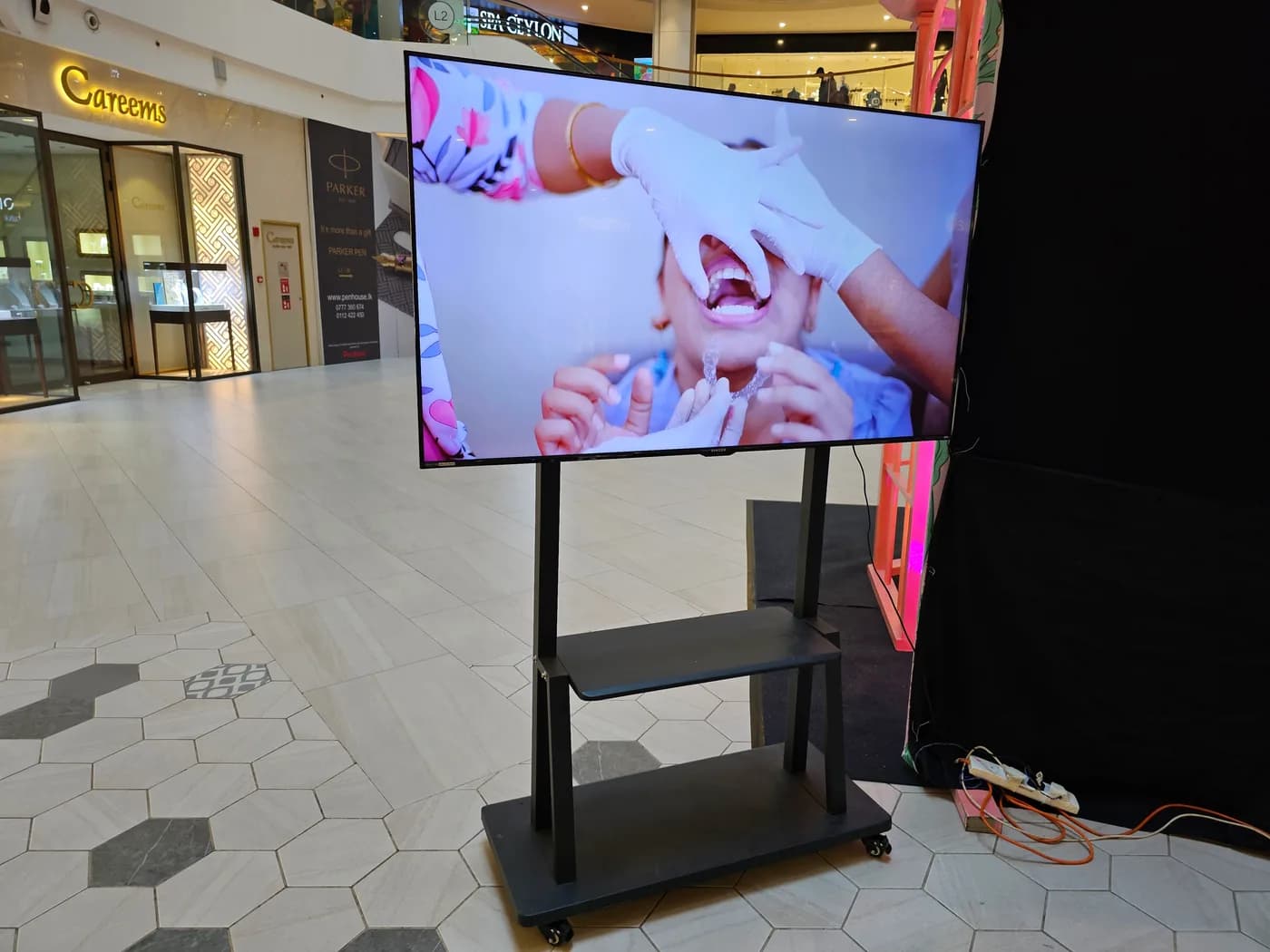 65 Inch 4K Android Smart TV Setup Colombo — actual unit photo 04