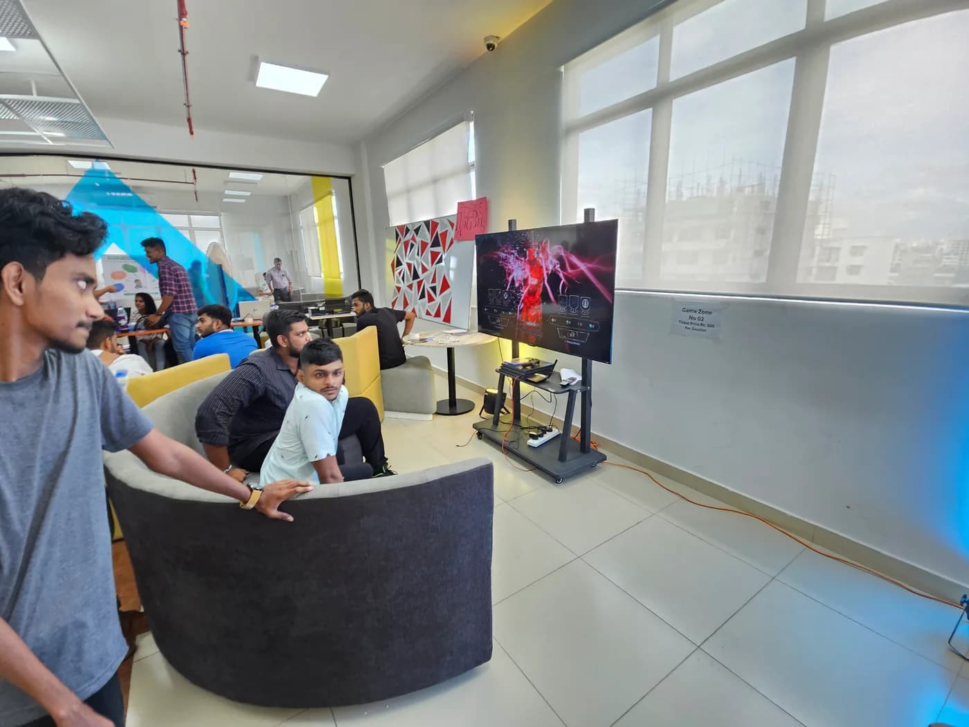 65 Inch 4K Android Smart TV Setup Colombo — actual unit photo 08