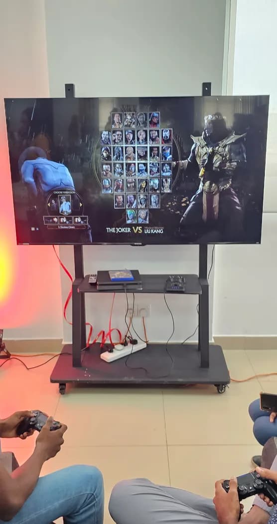 65 Inch 4K Android Smart TV Setup Colombo — actual unit photo 10