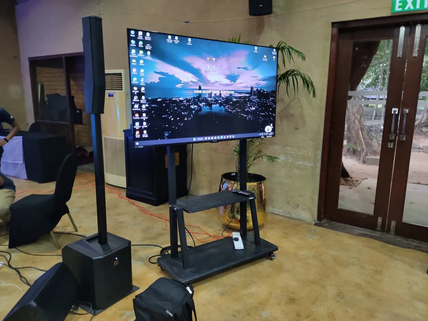 65 Inch 4K Android Smart TV Setup Colombo — actual unit photo 17