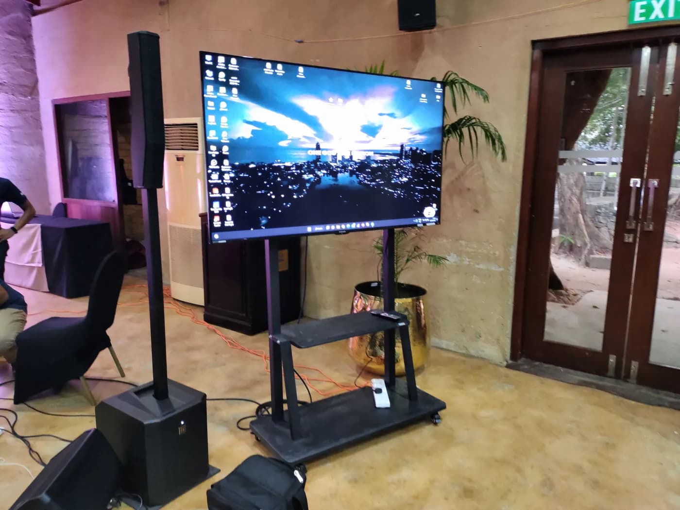 65 Inch 4K Android Smart TV Setup Colombo — actual unit photo 18