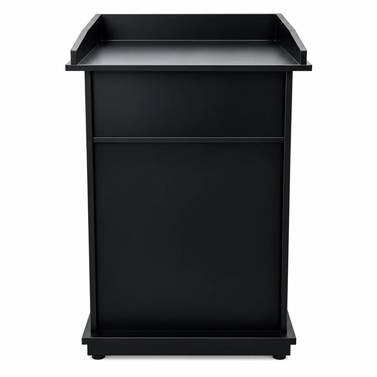 Digital Screen Podium Setup — view 1
