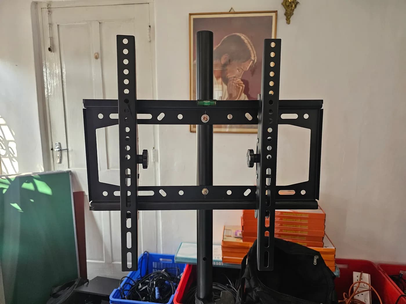 TV Tripod for rent - TV Tripod Stand Heavy Duty — actual unit photo 06